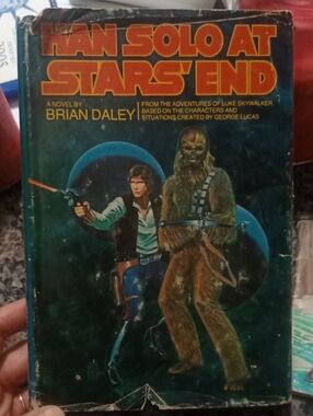 Han Solo at Stars' End by Brian Daley - Blue/Black Cover